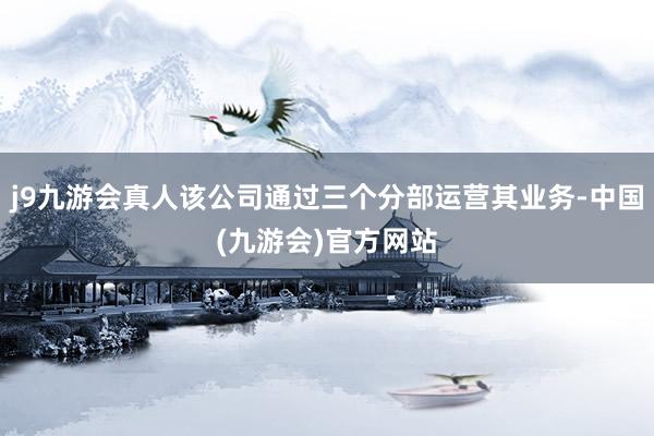 j9九游会真人该公司通过三个分部运营其业务-中国(九游会)官方网站